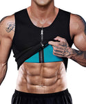 OSS - Men's Waist Trainer Vest - Neoprene Slimming Corset Body Shaper Sweat Suits for Weight Loss