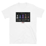 Short-Sleeve Unisex T-Shirt BJJ - JiuJitsu Chess Belt Grading