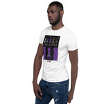 Short-Sleeve Unisex T-Shirt - BJJ - Jiu Jitsu Grading Belt Purple